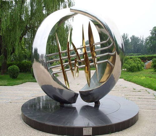 戶(hù)外陳美藝術(shù)景觀雕塑 創(chuàng)意不銹鋼景觀擺件 精品 藝術(shù)